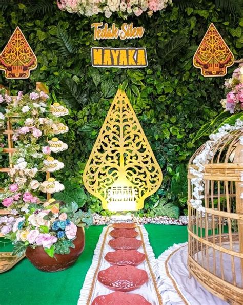 dekorasi tedak sinten sederhana buatan sendiri