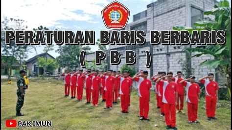 Materi Pbb Latihan Dasar Peraturan Baris Berbaris Youtube