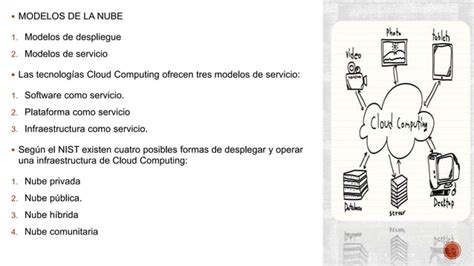 Arquitectura En La Nube Modelos De Servicio Y Despliegue Ppt