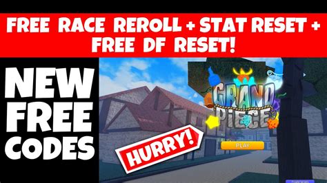 NEW GPO FREE CODES Grand Piece Online Gives Free DF Reset Free SP