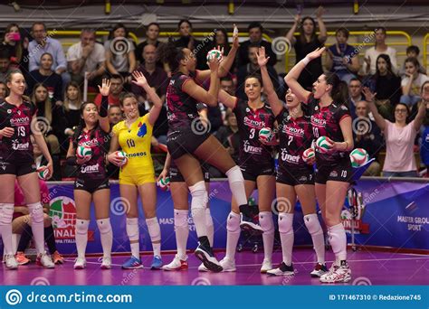 Volleyball Italian Women Cup Finals Imoco Conegliano Vs Unet E