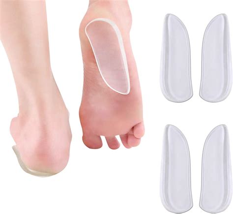 Amazon Pairs Medial Lateral Heel Wedge Silicone Insoles