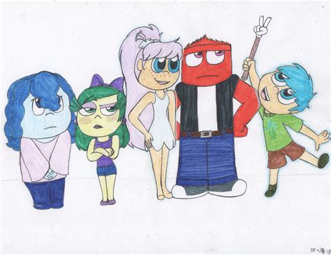 Firstborn Kids Of The Emotions Of Inside Out By Katiegirlsforever On