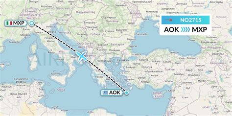 NO2715 Flight Status Neos Karpathos To Milan NOS2715