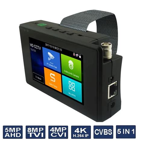 Inch Wrist Cctv Hd Camera Tester H K Ip Mp Tvi Mp Cvi Mp Ahd