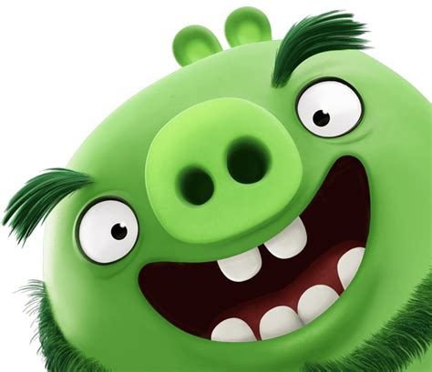 Angry Birds в кино картинка свиньи Леонарда без фона - Angry Birds в ...