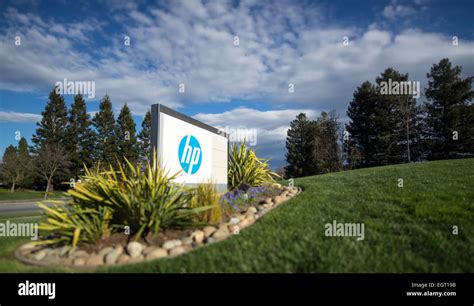 Hewlett Packard Headquarters Palo Alto Silicon Valley Stock Photo Alamy