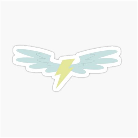 "Wonderbolts logo" Sticker by Stinkehund | Redbubble