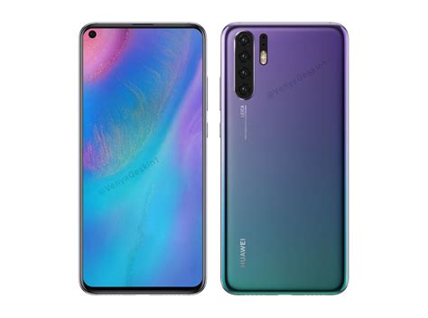 Галерея дня: реалистичные рендеры флагманского камерофона Huawei P30 Pro