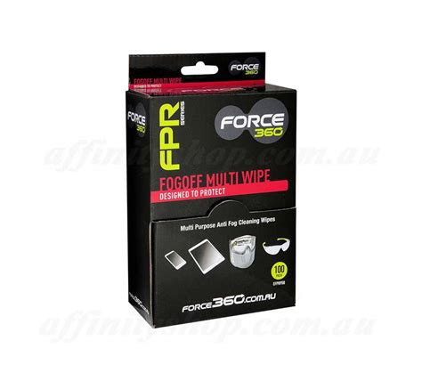 Anti Fog Multi Wipes Force360 Lens Wipe Efpr950 Affinity Shop