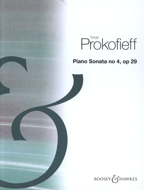 Piano Sonata No 4 Op 29 Von Sergei Prokofjew Im Stretta Noten Shop Kaufen