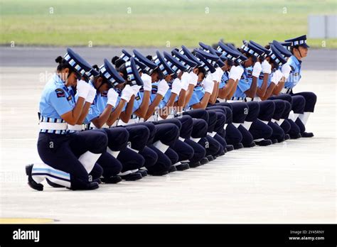 Air Warrior Drill Team AWDT Of The Indian Air Force IAF Perform