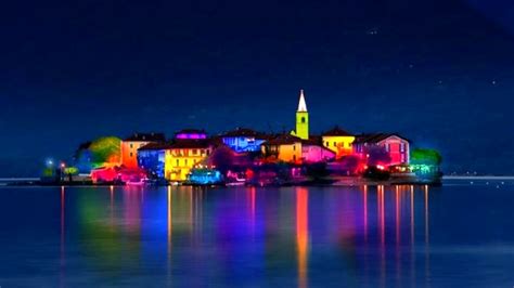 Le Isole Del Lago Maggiore Si Illuminano Per Natale