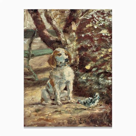 The Artists Dog Flèche 1 Henri De Toulouse Lautrec Canvas Print By Fy