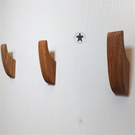 Oak Towel Hook Etsy