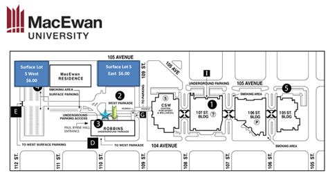 Macewan Campus Map