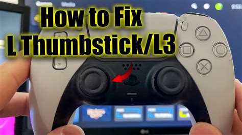 How To Fix Ps Left Analog Stick Drift L Button Not Working Ps