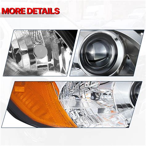 Right Passenger Side Rh Oe Style Projector Headlight Lamp For