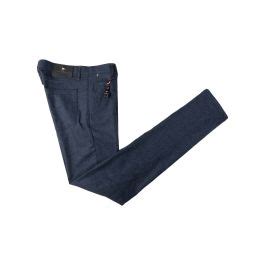 Marco Pescarolo Dark Blue Virgin Wool Cashmere Ea Pants Isuit