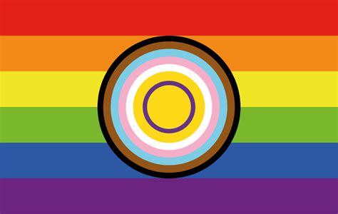 I Redesigned Centered The Intersex Inclusive Progress Pride Flag R