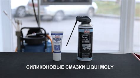 Силиконовые смазки уплотнителей LIQUI MOLY - YouTube