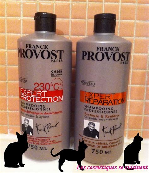 Avis sur les shampoings et le masque Expert réparation Franck Provost