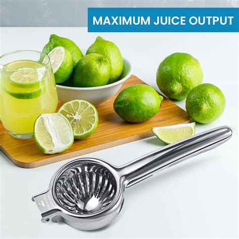 Snapklik Upgraded Lemon Squeezer Meidong Super Stainless Steel