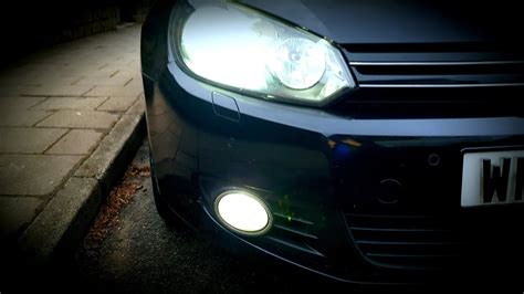 How To Change Fog Light Bulb To Led Vw Golf Mk Youtube