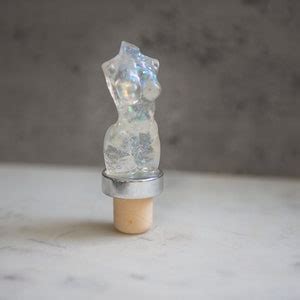 Opal Naked Woman Wine Stopper Etsy