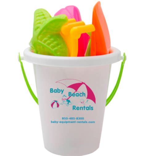 Beach Toys And Bucket Baby Beach Rentals