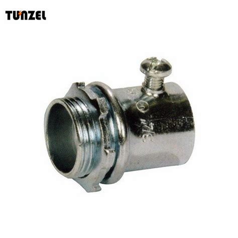 UL Listed Steel Material Conduit Fitting EMT Connector Set Screw Type