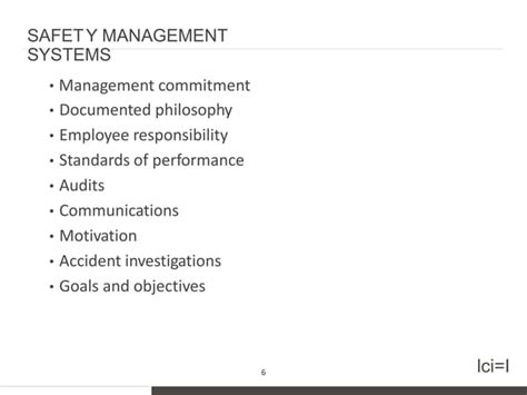 Effective Safety Culture From System Leadership Culture Pptx