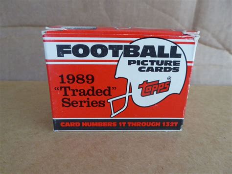 Mavin Topps Traded Football Complete Set