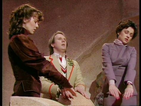 Nyssa The Doctor And Tegan Doctor Who Assistants Doctor Who Doctor