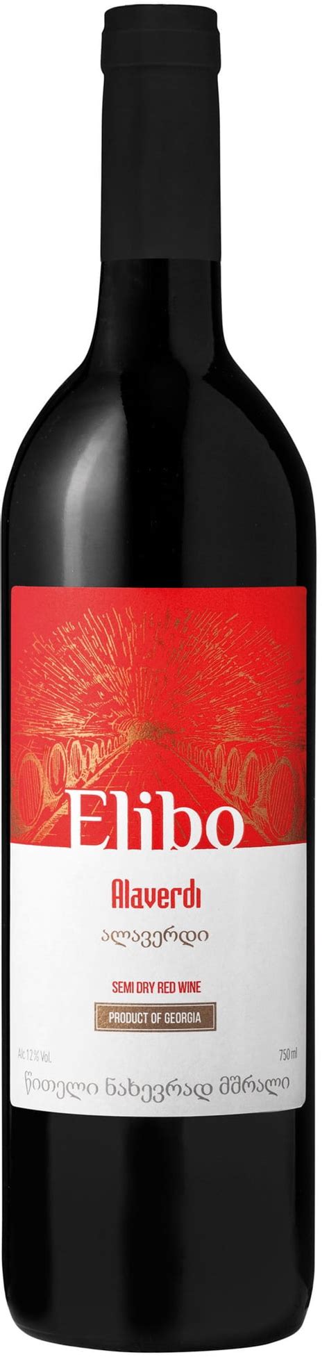 WINO ALAVERDI RED ELIBO 0 75L 12 Sklep ALEEKS ALKOHOLE