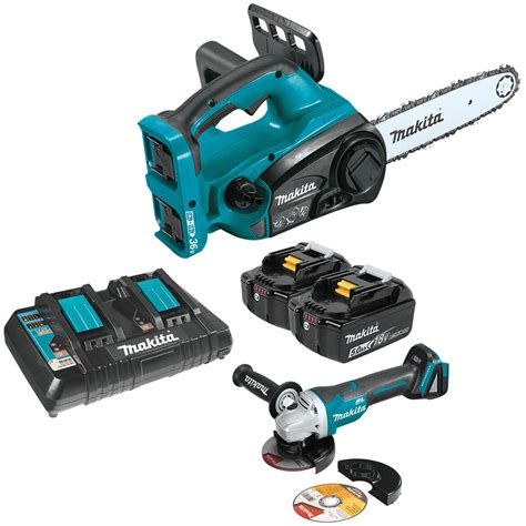 Makita XCU02PTX1 36-Volt 12-Inch LXT Lithium-Ion Chain Saw Kit and ...