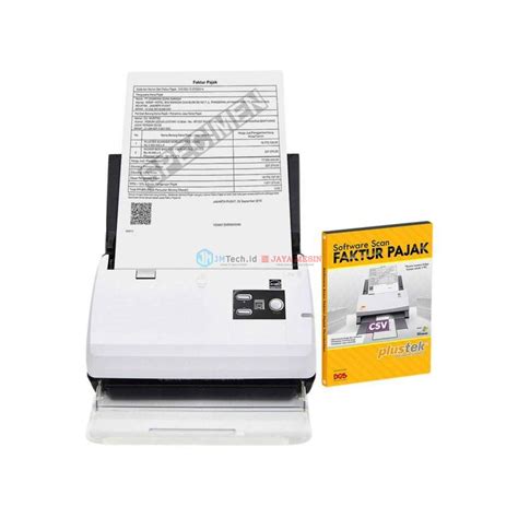 Jual PLUSTEK SCANNER SMARTOFFICE PS30D SOFTWARE SCAN FAKTUR PAJAK