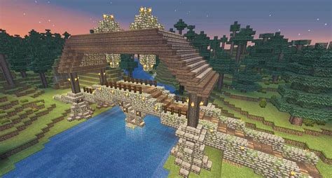 Medieval Bridge Minecraft Project