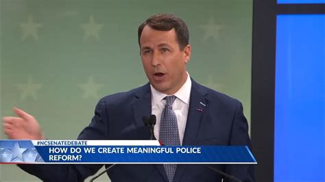 Nc Senate Debate Topic Of Police Reform Youtube