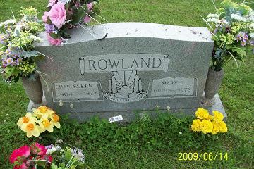 Mary Elizabeth Kouns Rowland M Morial Find A Grave