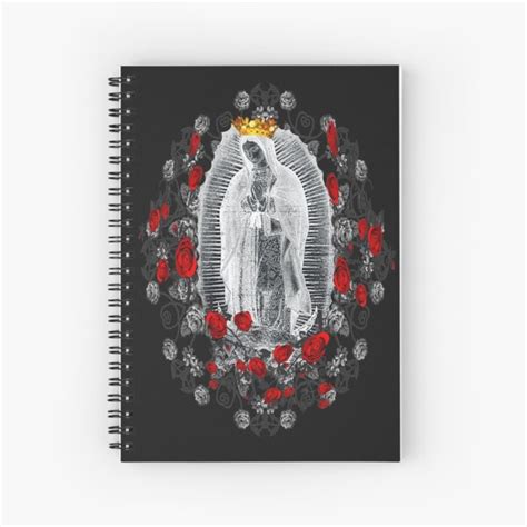 Cuaderno de espiral Nuestra Señora de Guadalupe Virgen María Católica