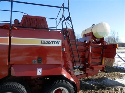 Hesston 4790 3x4 Big Baler Cutter Applicator Roll Chute Agco