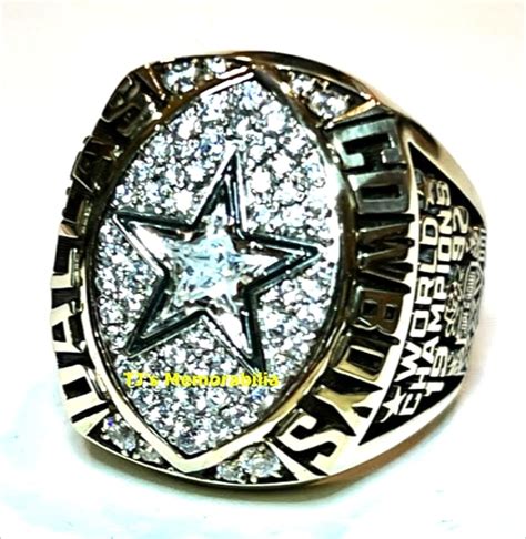 1992 DALLAS COWBOYS SUPER BOWL XXVII CHAMPIONSHIP RING - Buy and Sell ...