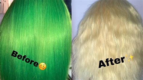 Remove Hair Dye From 613 Wig Reverse To 613 Youtube