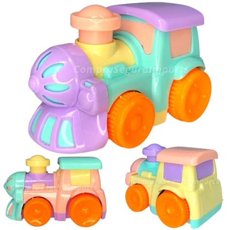 Trenzinho De Brinquedo Infantil Fric O Trem Piui Locomotiva No Shoptime