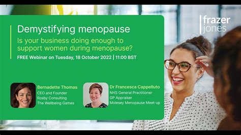 Demystifying Menopause In The Workplace Youtube