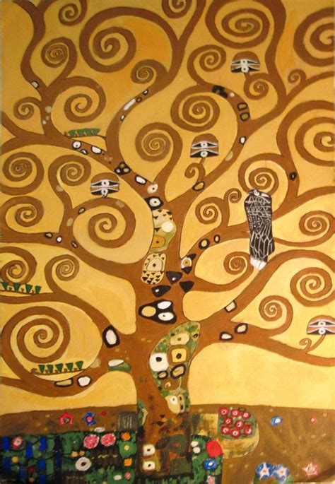 L Arbre De Vie Sa Art Arbre De Vie Klimt Peinture Gustav Klimt