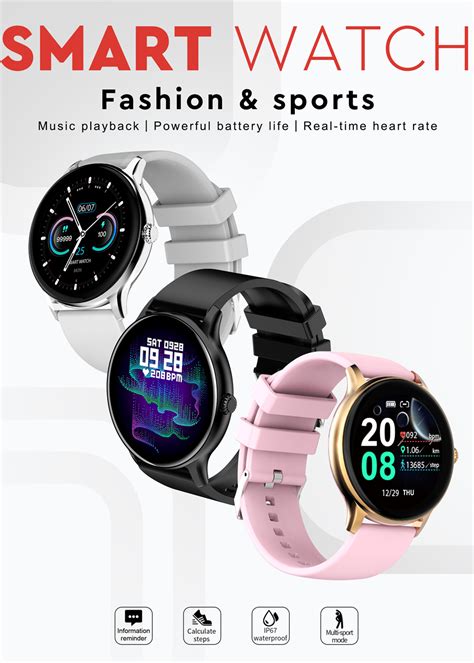 Lige 2022 New Lige Smart Watch Men Full Touch Screen Sports Fitness Watch Ip67 Waterproof For