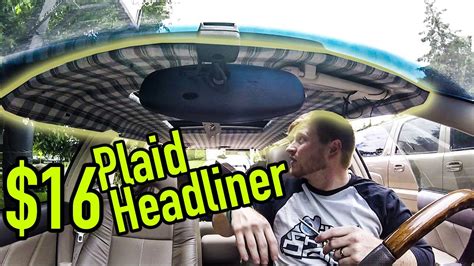 How To Reupholster Your Headliner Youtube