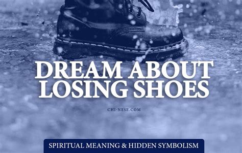 Dream Of Losing Shoes Spiritual Meaning Symbolism